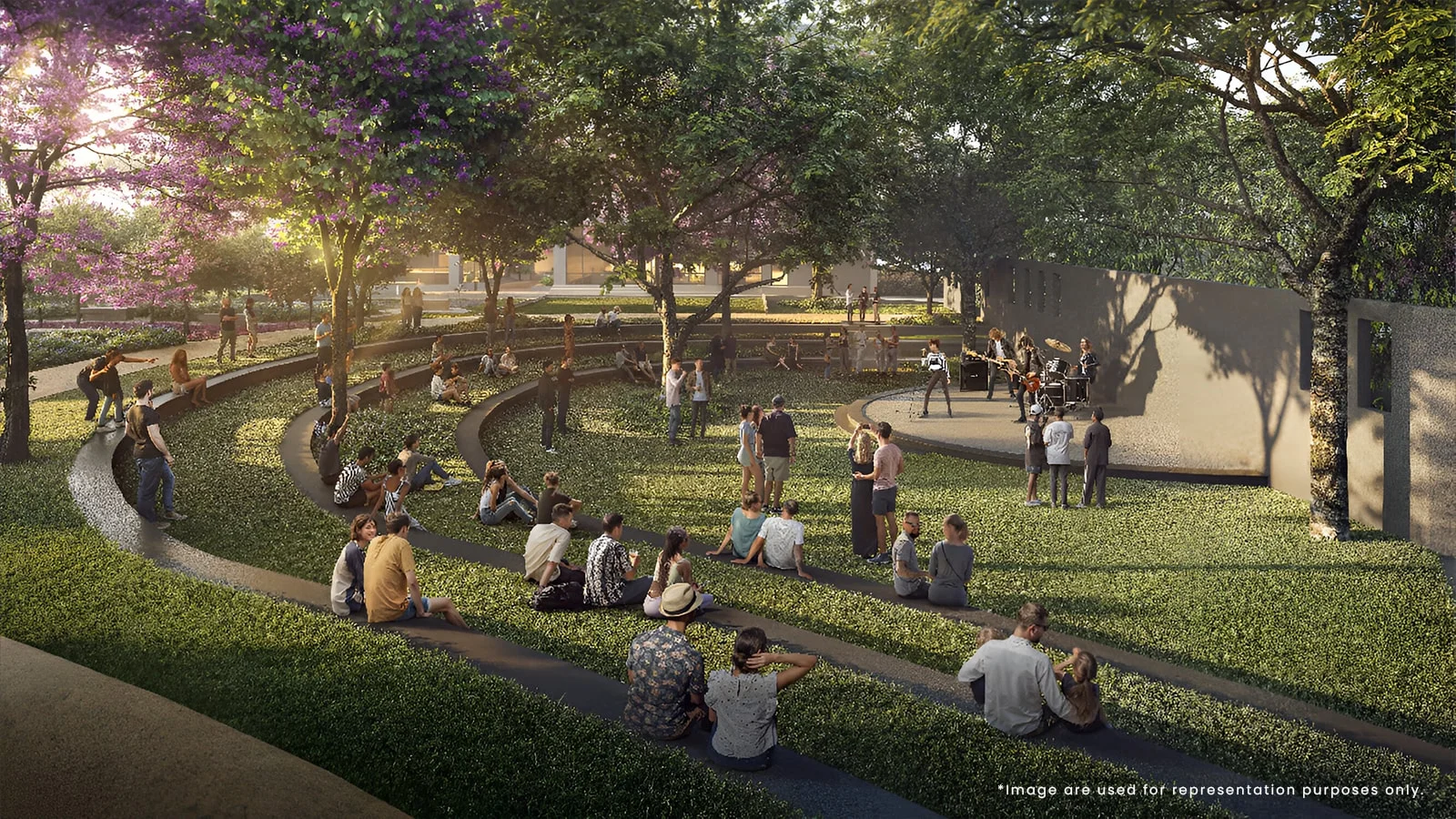 Godrej-Lakeside-Orchards-Apartment-in-Sarjapur-Road-Bangalore-Amphitheatre